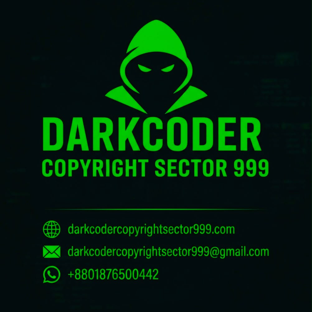 Darkcoder Copyright Sector 999